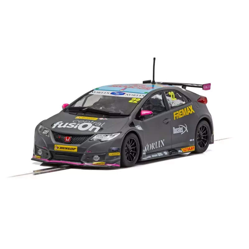 Scalextric C4015 Honda Civic Type R BTCC 2018 - Chris Smiley