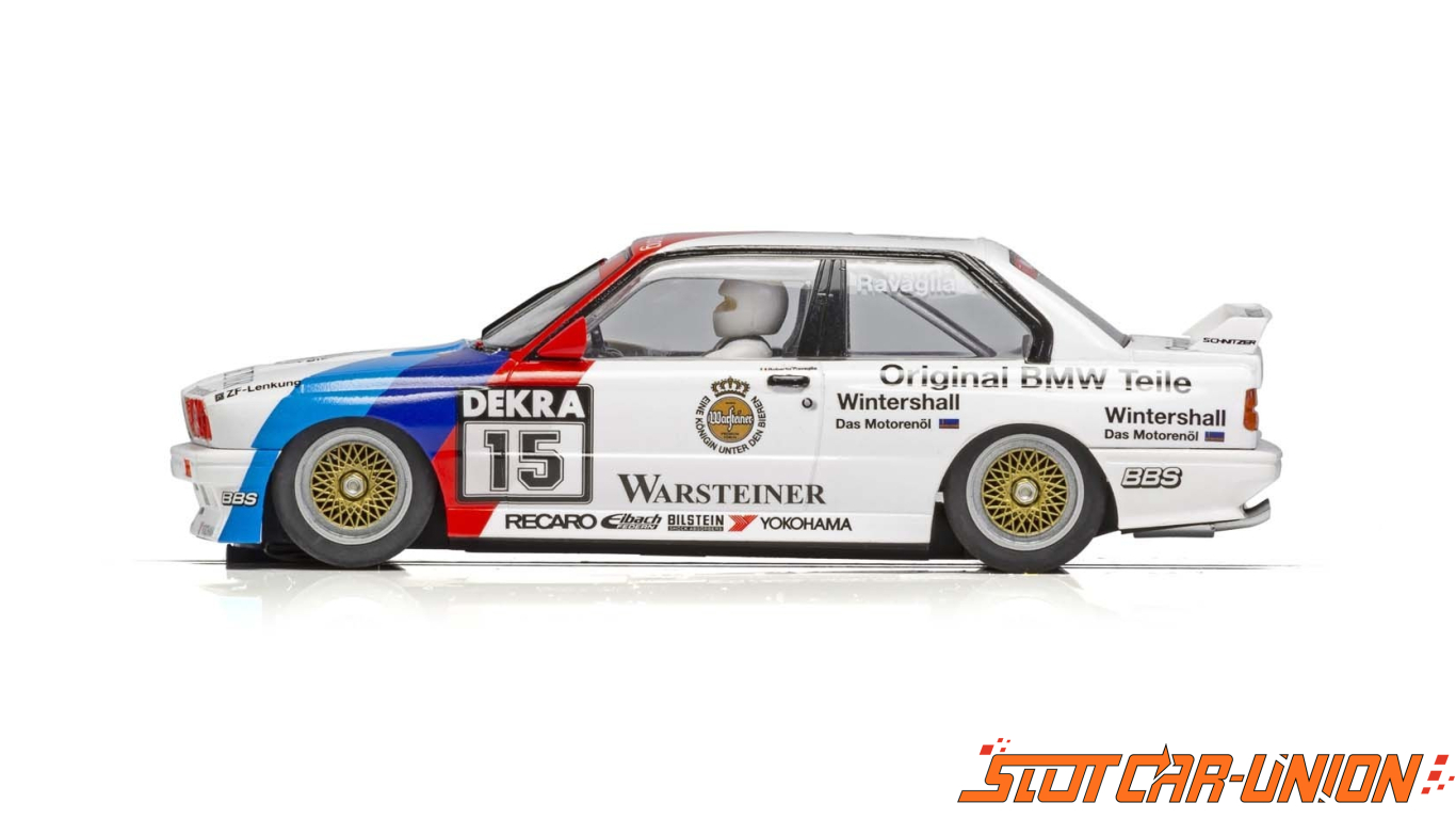 #15 1/32 Slot Car *DPR* Scalextric C4040 BMW E30 M3 DTM 1989 Champion 