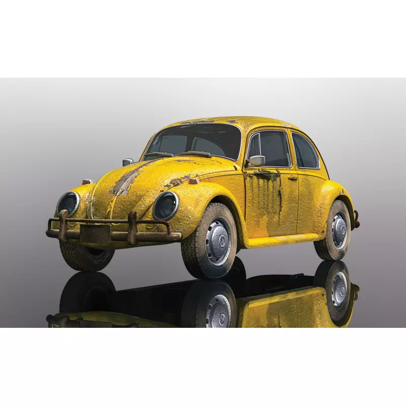 Scalextric C4045 Volkwagen Beetle Rusty Yellow