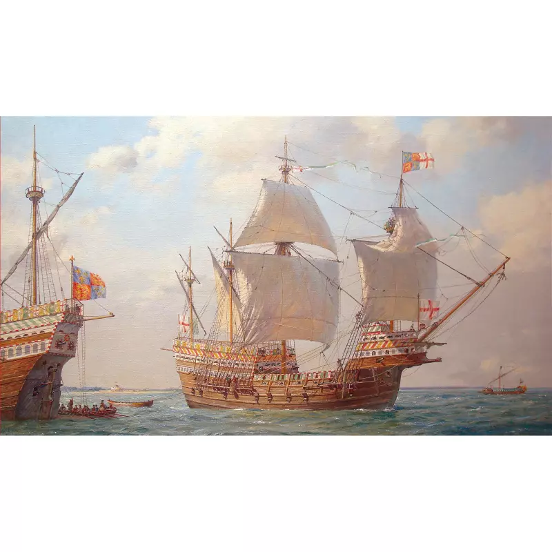 Airfix Mary Rose starter set 1/400 scale 2022 release - HD