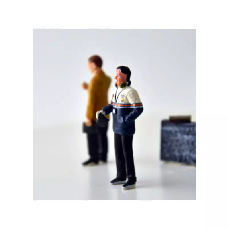 LE MANS miniatures Figurines Coffret de 4 Team managers