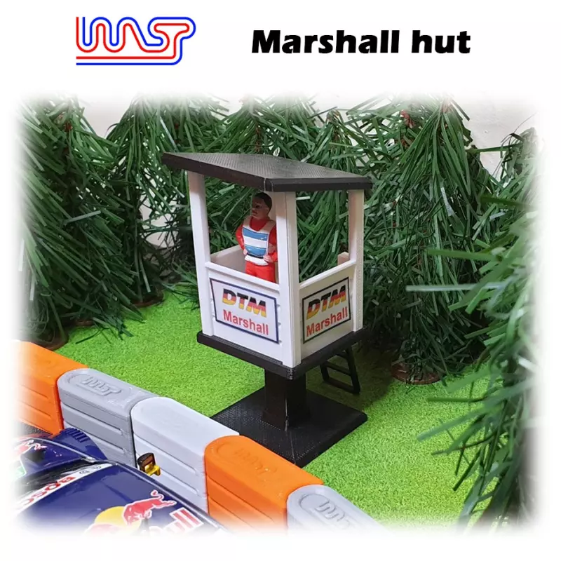  WASP Marshall hut - raised