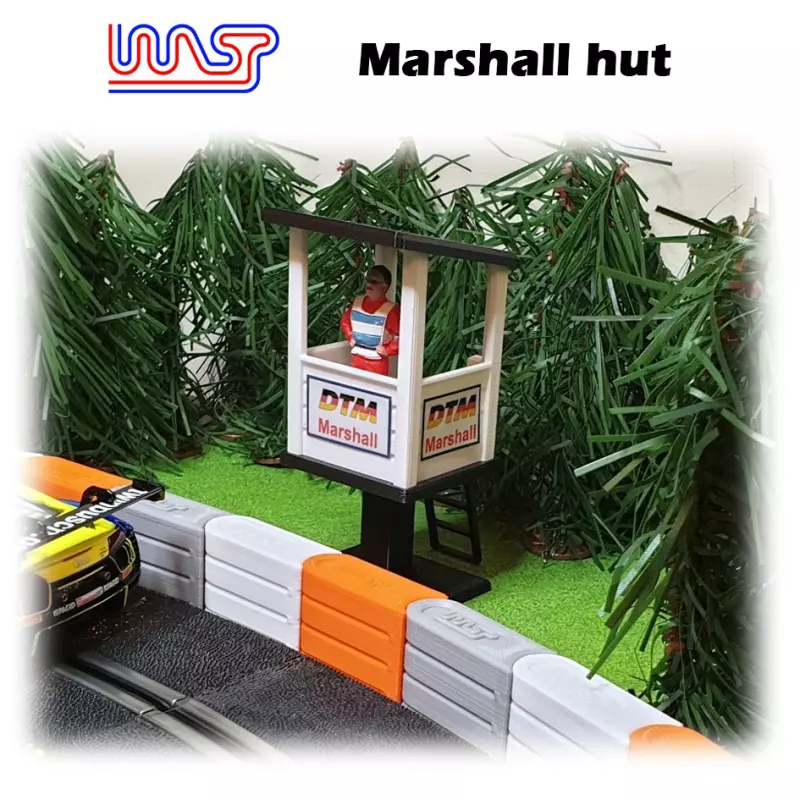 WASP Marshall hut - élevée