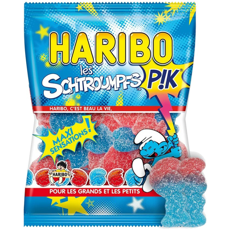                                     Candy Haribo Les Schtroumpfs Pik
