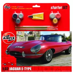 Airfix Jaguar E-Type Starter Set 1:32
