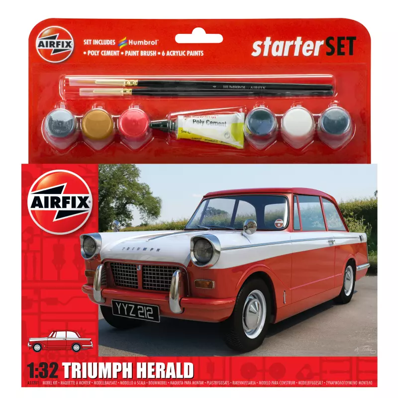 Airfix Triumph Herald Starter Set 1:32