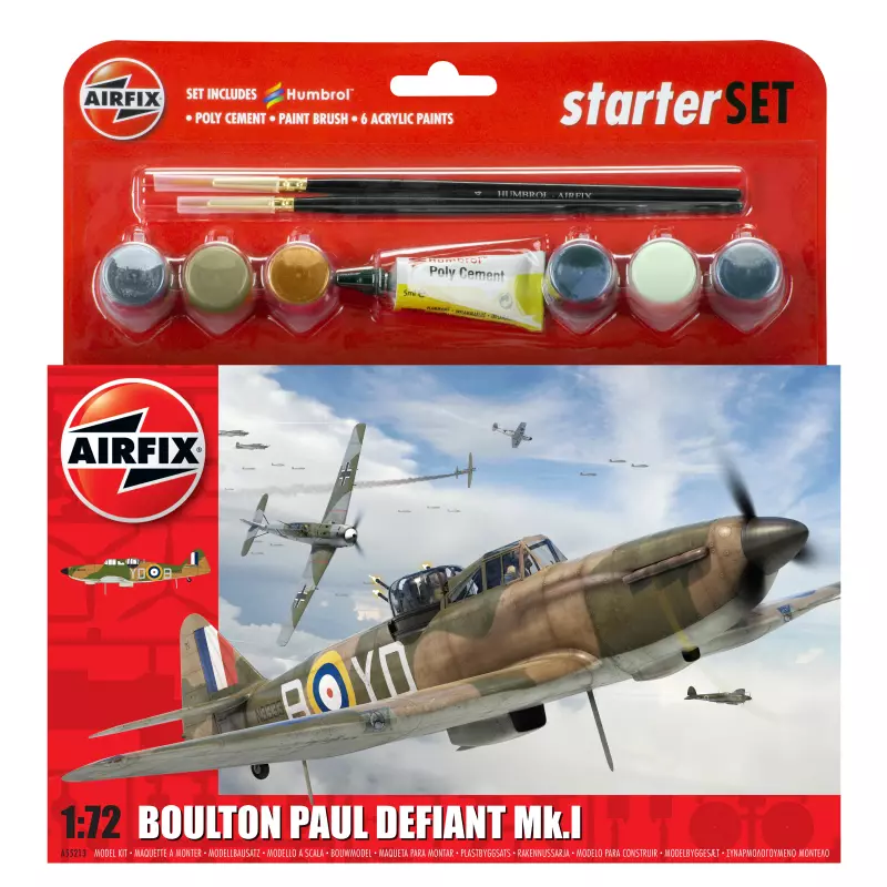 Airfix Boulton Paul Defiant Mk.I Coffret de Départ 1:72