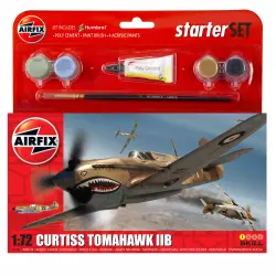Airfix Curtiss Tomahawk IIB Starter Set 1:72