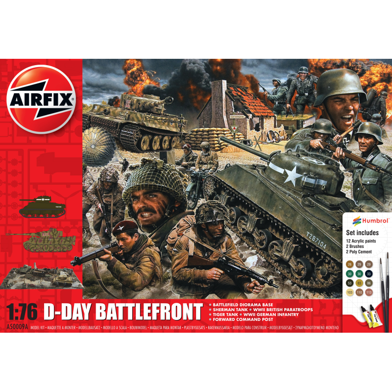                                     Airfix Gift Set  D-Day 75th Anniversary Battlefront