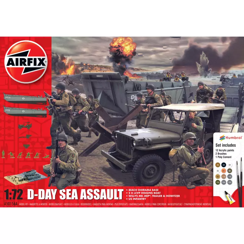 Airfix Gift Set D-Day 75th Anniversary Sea Assault