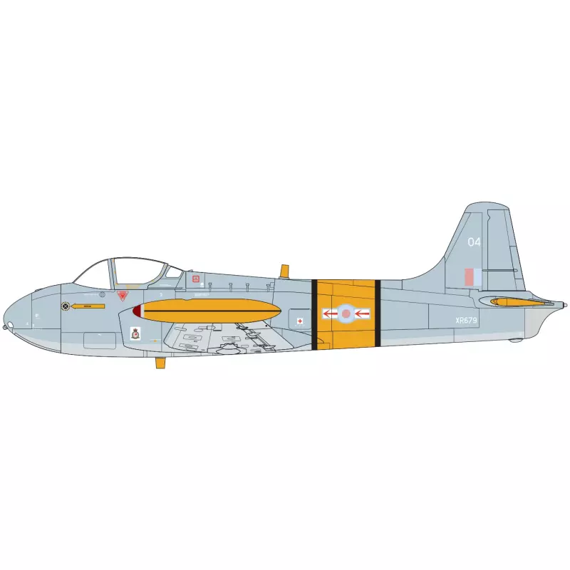 Airfix Hunting Percival Jet Provost T.4 1:72