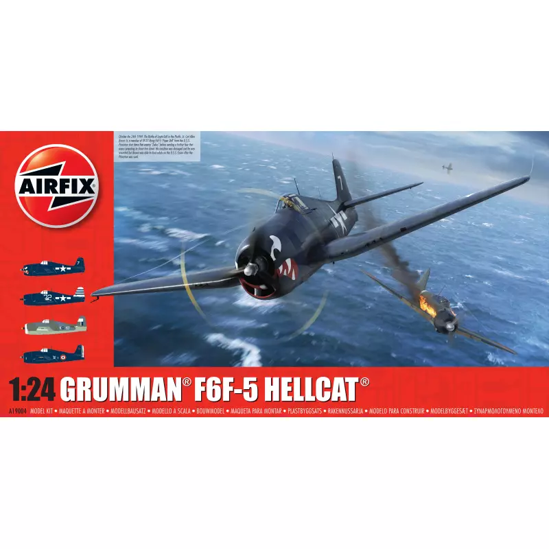 Airfix Grumman F6F-5 Hellcat 1:24