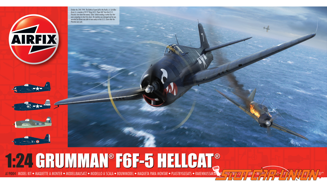 Airfix 1/24 Grumman F6F-5 Hellcat Résine Moteur Core.
