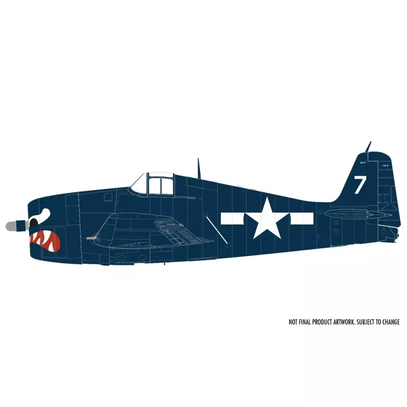 Airfix Grumman F6F-5 Hellcat 1:24