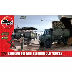Airfix Bedofrd QLT And Bedford QLD Trucks 1:76