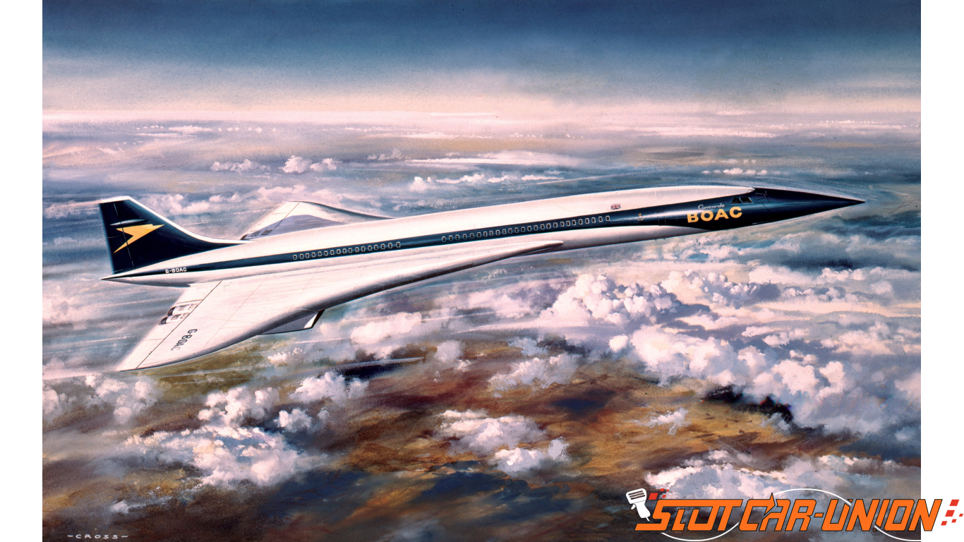 人気 ブランド チェック Classics Vintage Airfix - 1:144 (BOAC) Prototype Concorde 旅客機