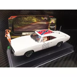 Pioneer P026-DS Dodge Charger 1969, White General Lee 'Dealer Special'