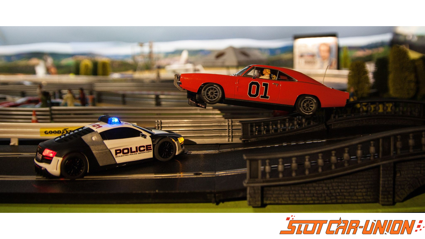 Pioneer P016 Dodge Charger 1969 The General Lee Slot Car