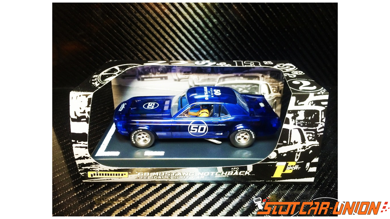 limited edition of only 68 Pioneer P052 1968 Mustang Notchback X-Ray Blue 