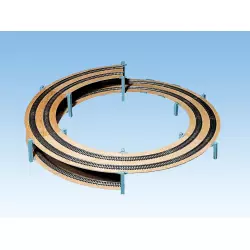 NOCH 53001 LAGGIES Basic Helix, track radius 360 mm, single track