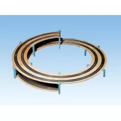 NOCH 53004 LAGGIES Basic Helix, track radius 360/437,5 mm, single or double track