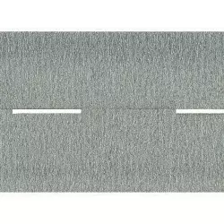 NOCH 34090 Highway grey, 100 x 4.8 cm (delivered in 2 rolls)