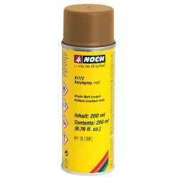 NOCH 61172 Acrylic Spray, matt, ochre