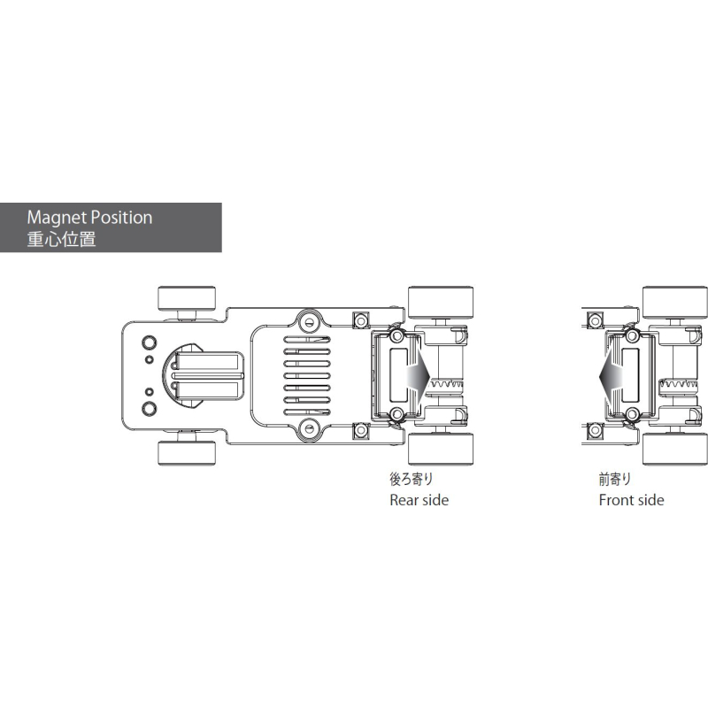 Kyosho Dslot43 DSP4006 Magnet set