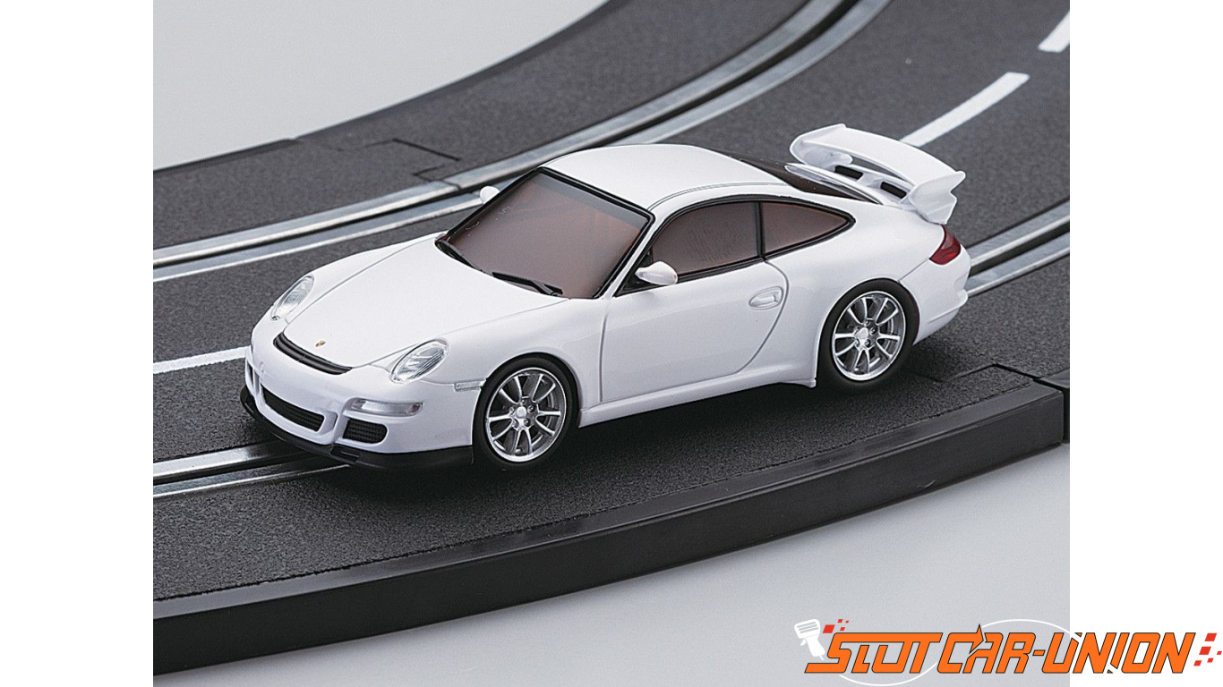 Kyosho Dslot43 Porsche 911 Gt3 White Slot Car Union