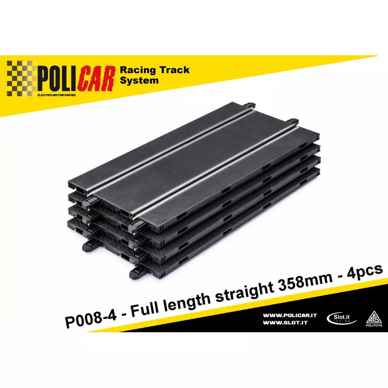  Policar P008-4 Full Length Straight 385mm x4