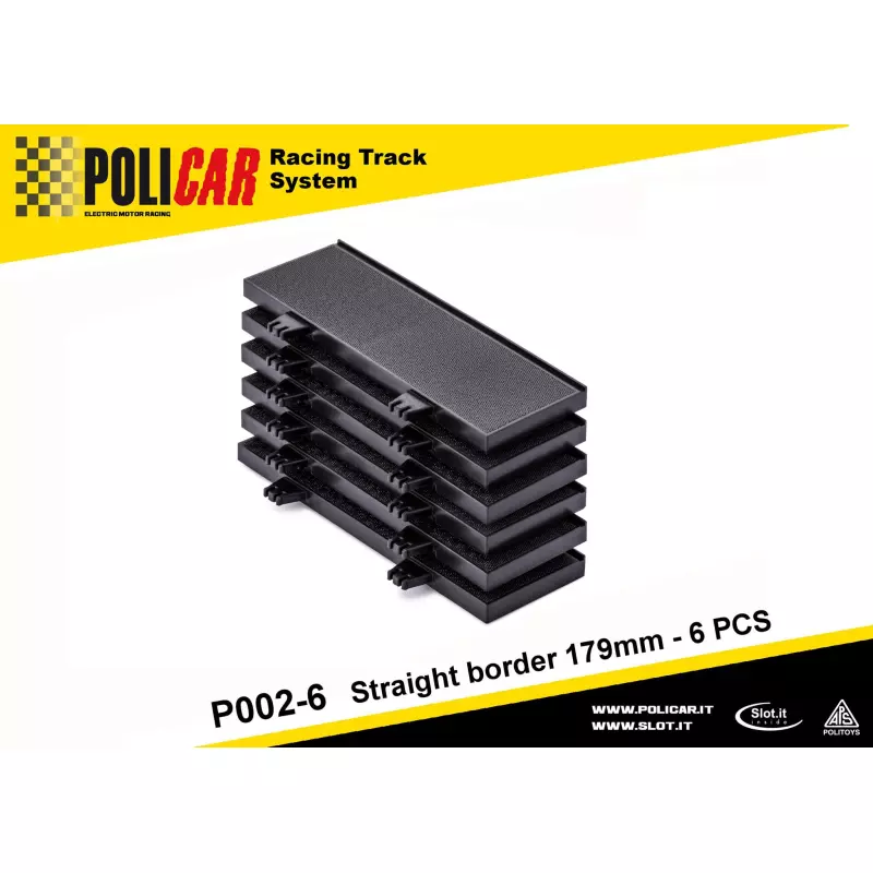 Policar P002-6 Straight Border 179mm x6