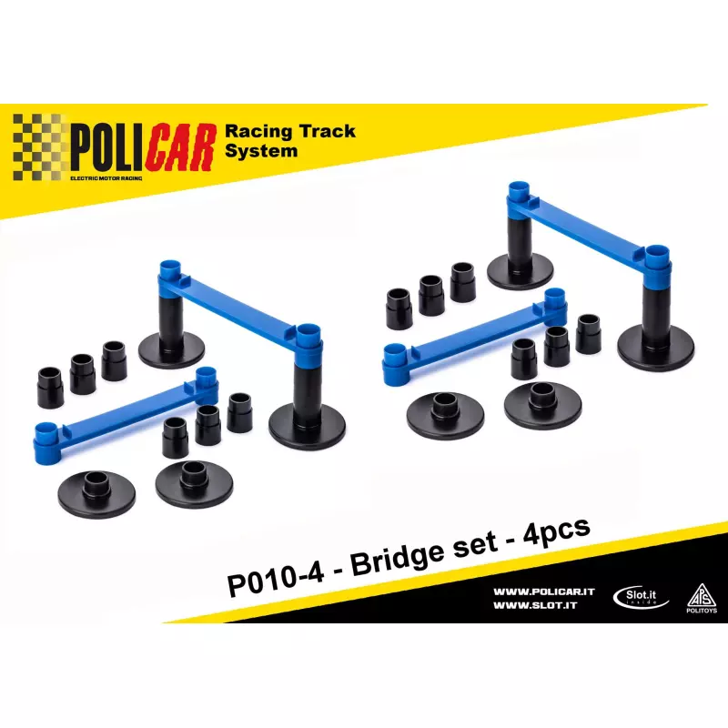  Policar P010-4 Supports Pont x4