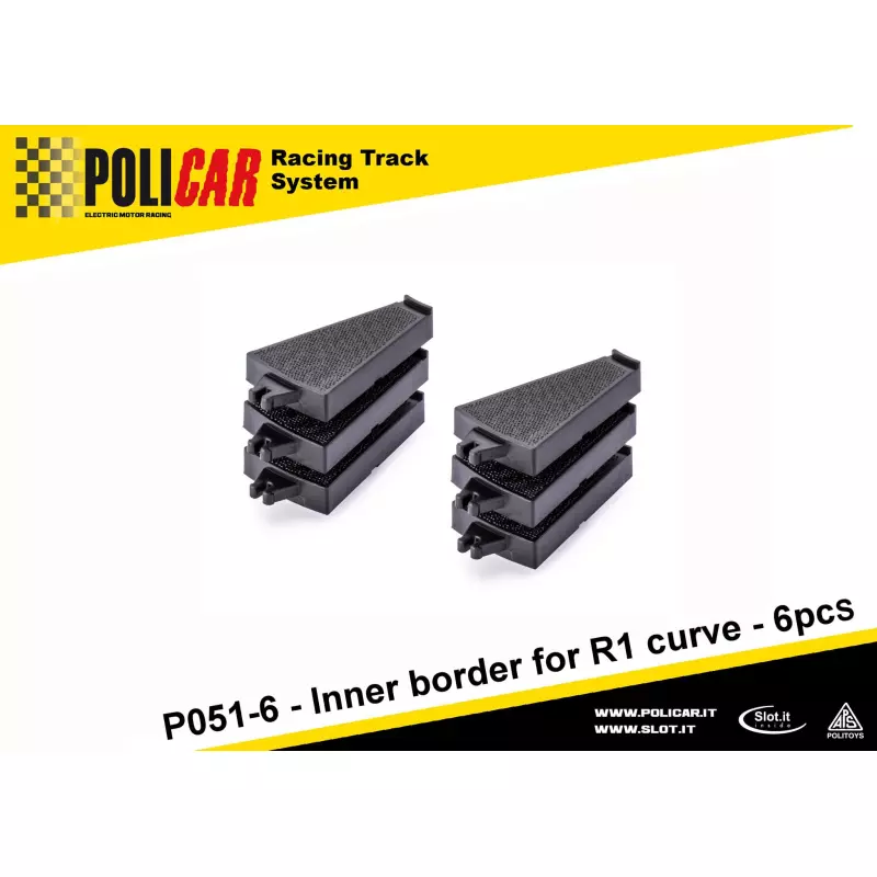  Policar P051-6 Inner Border for R1 Curve x6