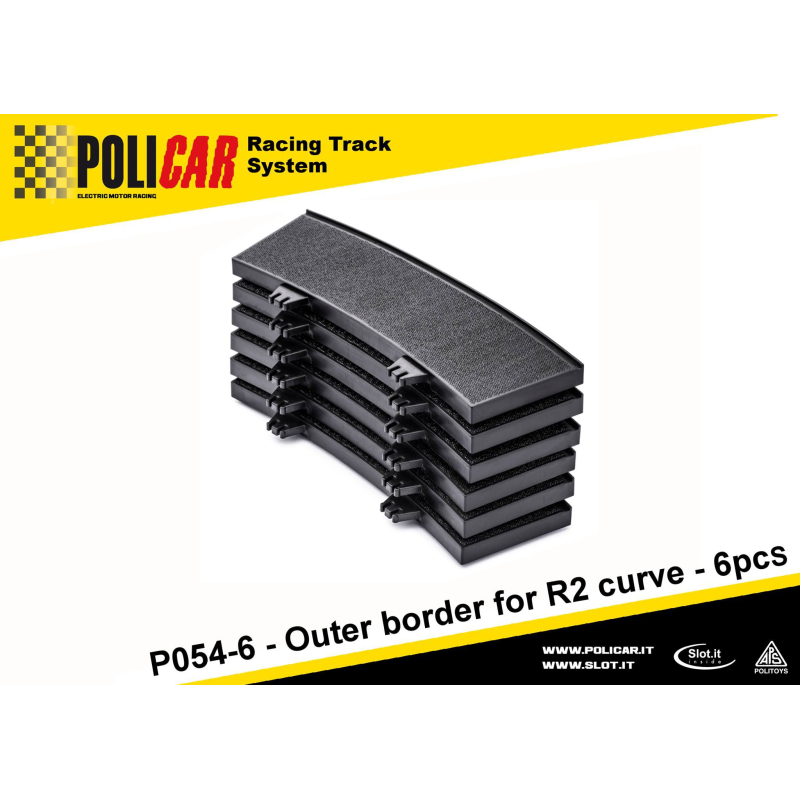                                     Policar P054-6 Outer Border for R2 Curve x6