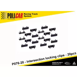 Policar P076-20 Intersection Locking Clips x20