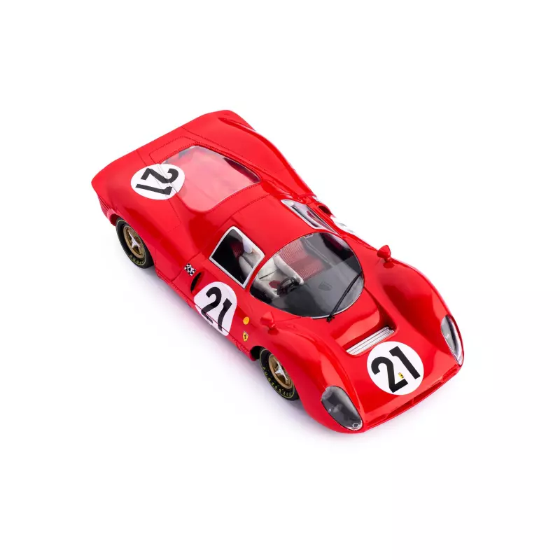 Policar CAR06a Ferrari 330 P4 n.13 2nd Le Mans 1967