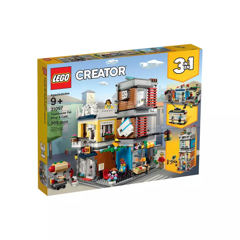 LEGO 31097 L'animalerie et le café