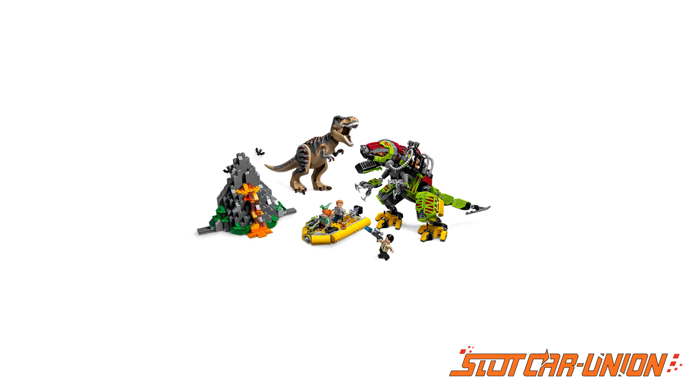 LEGO 75938 T. rex vs Dino Mech Battle Slot Car Union