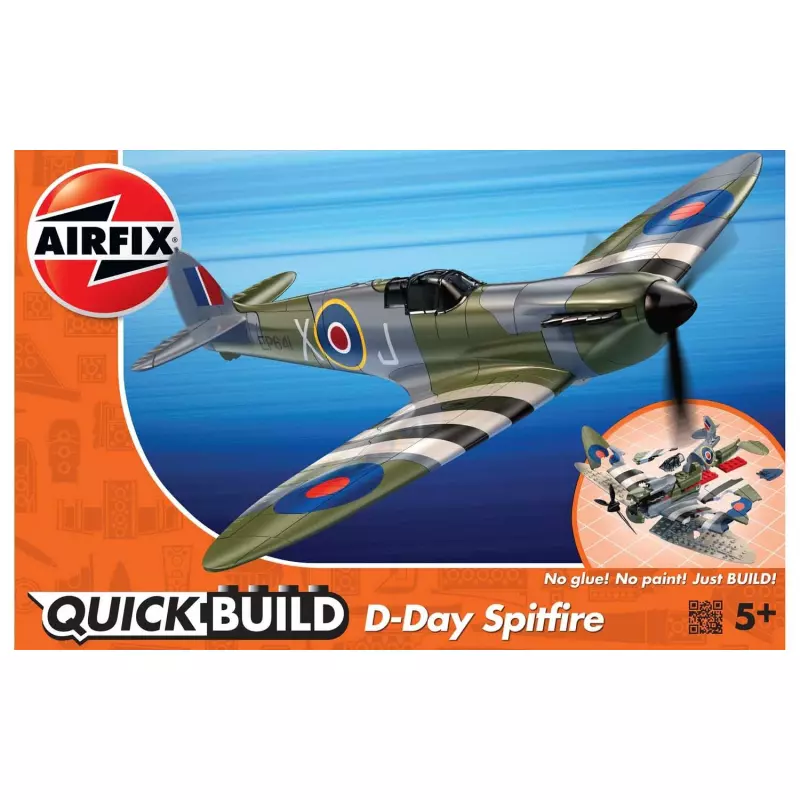  Airfix QUICKBUILD D-Day Spitfire