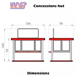 WASP Concessions Hut