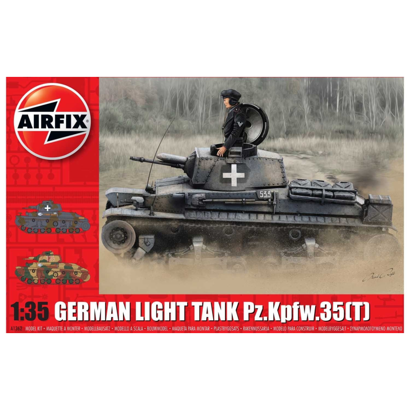                                     Airfix German Light Tank Pz.Kpfw.35(t)
