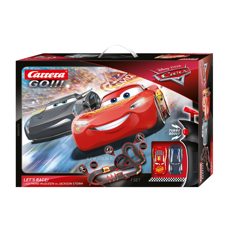 Carrera GO!!! 62475 Disney·Pixar Cars - Let's Race! Set - Slot Car-Union