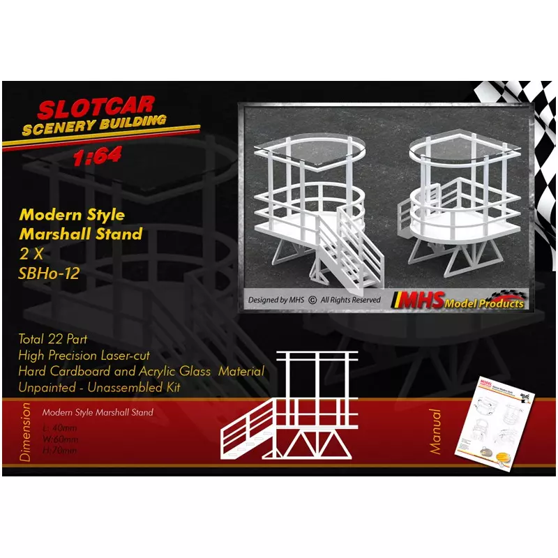 MHS Model SB-12 Modern Style Marshall Stand