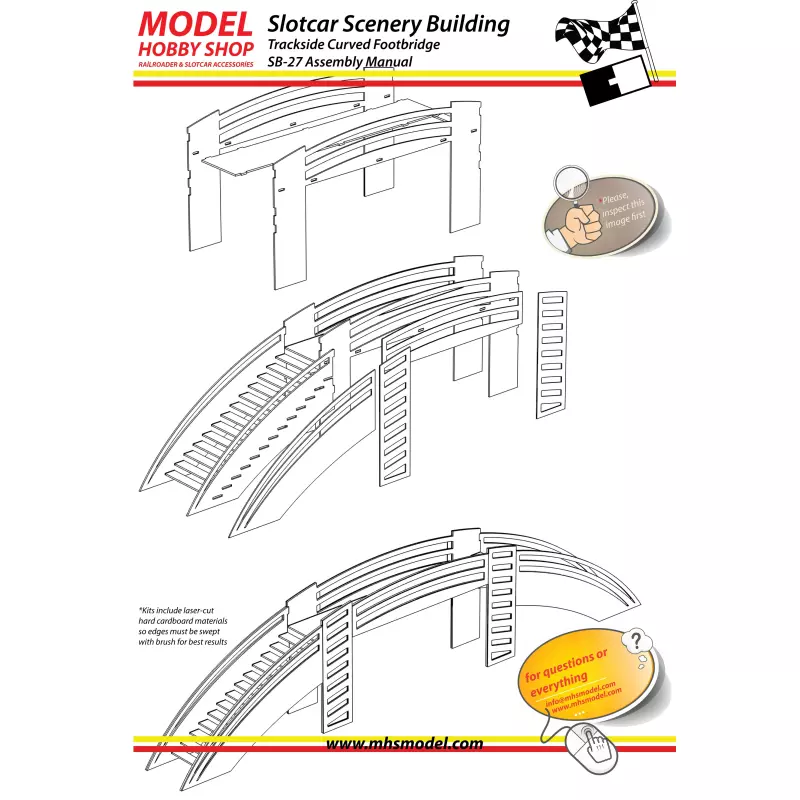 MHS Model SB-26 Curved Footbridge