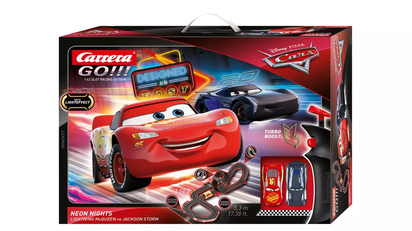 Carrera GO 62477 Disney Pixar Cars Neon Nights Set Slot Car Union