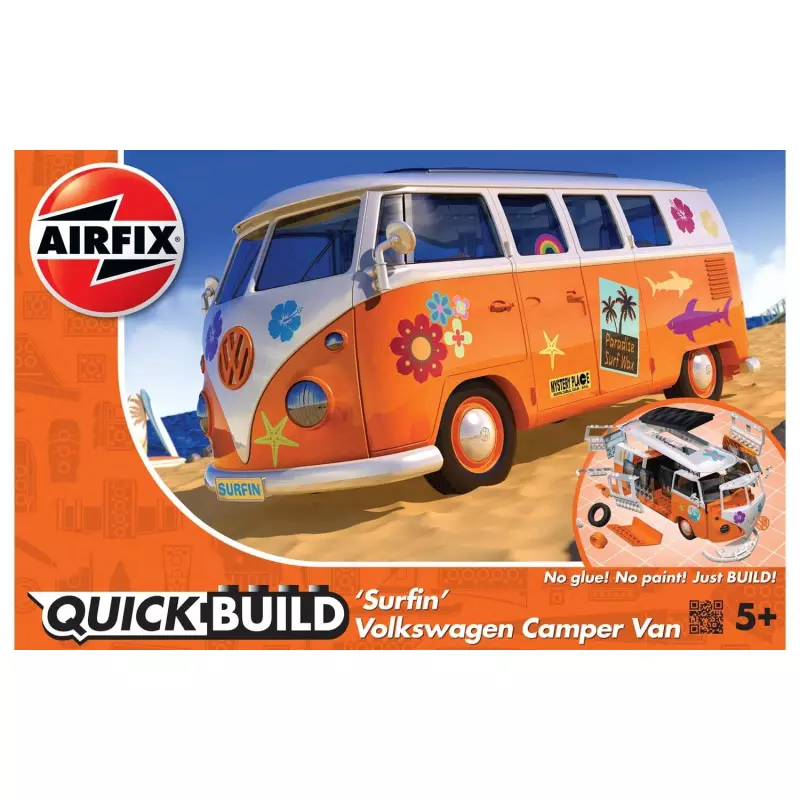 Airfix QUICKBUILD VW Camper Van "Surfin"