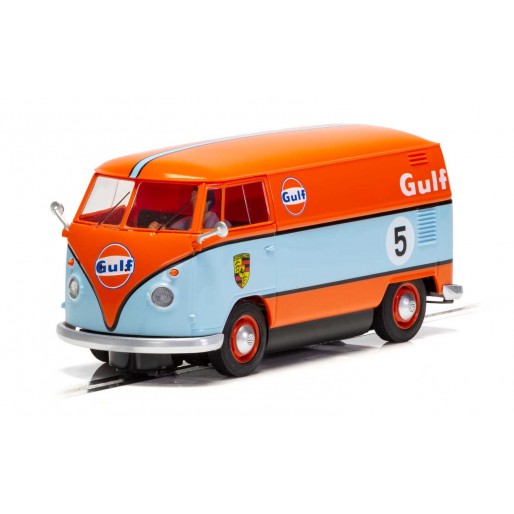 Scalextric C4060 Volkswagen Panel Van Gulf 1/32 Slot Car 