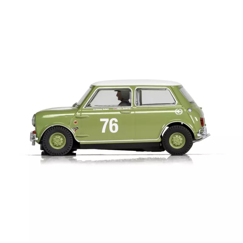 Scalextric C4059 Austin Mini Cooper S, Goodwood 2018, Johnny Adam, Nick Swift