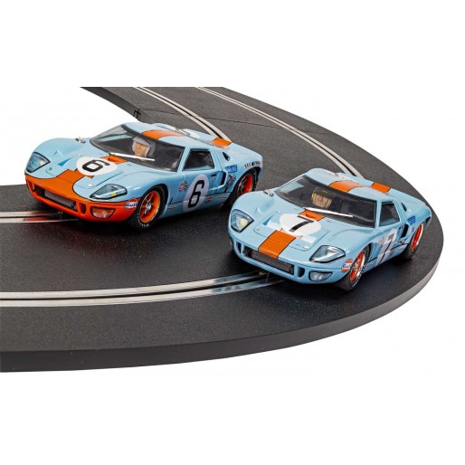 Scalextric C3325 Ford GT40  Gulf Oil  2012 USA Exclusive 1/32 Slot car 