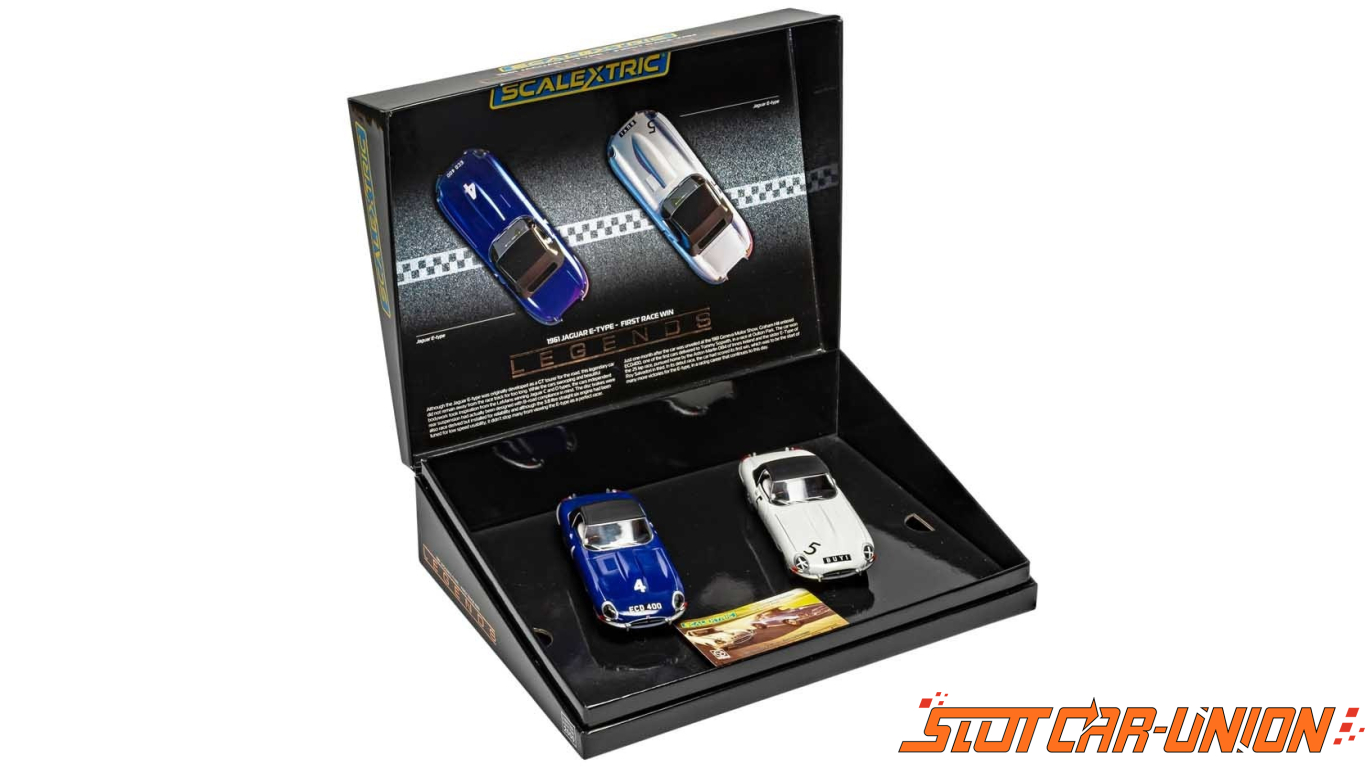 Jaguar E-Type - First Win 1961 Twin Pack Jaguar E-Type - First Win 1961 Twin Pack